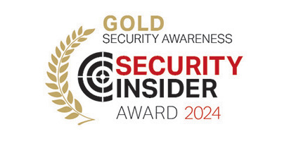SecurityInsider Gold Award Security Awareness